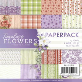 PMPP10018 Paperpad -  Timeless Flowers - Marieke Design
