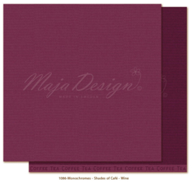 1086 - Maja Design - Monochromes - Shades of Café - Wine