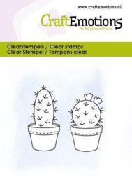 130501/5081 CraftEmotions clearstamps 6x7cm - Cactus 3