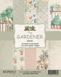 The Gardener 6x6 Inch Paper Pack (RPP083)