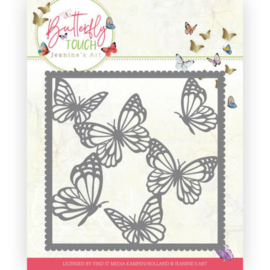 JAD10118 Snij- en embosmal - Butterfly Touch - Jeanine's Art