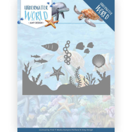 ADD10211 Snij- en embosmal - Under Water World - Amy Design