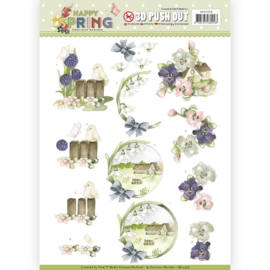 SB10328 Stansvel A4 - Happy Spring - Marieke Design