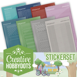 CHSTS0021 Stickers bij creative hobbydots - Funky Day Out - Yvonne Creations
