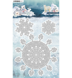 SL-AW-CD762 - Snow mandalas Artic Winter nr.762