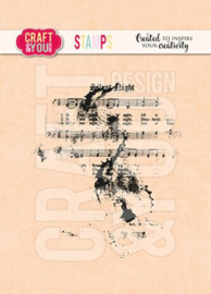 CS055 Silent Night Stamps