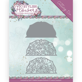 YCD10267 Snij- en embosmal - Stylisch Flowers - Yvonne Creations