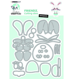 CD476 Studio Light - Creative Craftlab - Friendz - Cutting Die - Benjamin