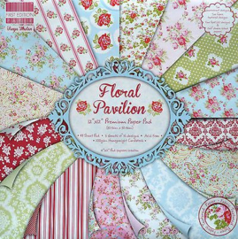 Paperpad 20 x 20cm - 48 vel - Floral Pavilion - First Edition