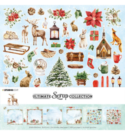 SL-USC-PS29 - Paper Set Christmas Ultimate scrap collection nr.29 - PAKKETPOST!