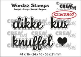 CLWZS07 Clearstempel - Crealies