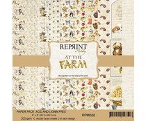 Reprint At the Farm 8x8 Inch Paper Pack (RPM026)
