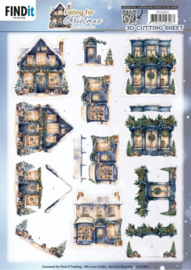 CD12251 3D Cutting Sheets - Berries Beauties - Falling for Christmas - Shopping