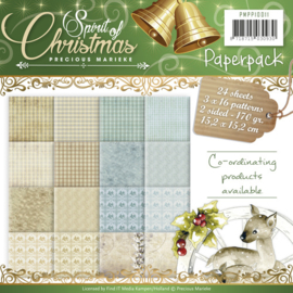 PMPP10011 Paperpad - Spirit of Christmas - Marieke Design