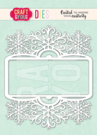 CW376  Craft & You Design - Dies - Winter Frame