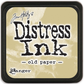 Old Paper - Mini Distress Inkt - Ranger