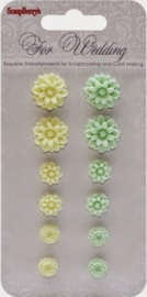 SCB250001090 Resin Flowers