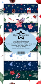PFS065 Dixi Slimline PaperPack 10x21 cm Bullfinch Winter