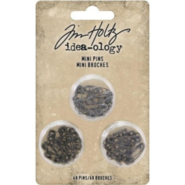 Tim Holtz Mini Pins (48pcs) (TH93790)