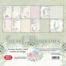 Paperpad 15,2 x 15,2 cm - Sweet Memories - Craft & You