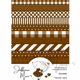 Tiny Cardstock - A5 - Chocolade