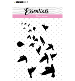 SL-ES-STAMP27 Clear Stamp Flowers/leaves Essentials - Studio Light