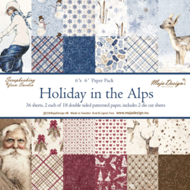 Paperpad 15.2 x 15.2 cm  Holiday in the Alps - Maja Design