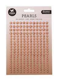 SL-ES-PEARL14 Self Adhesive - 3 Sizes - Round - Rose Gold