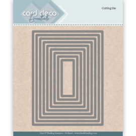 CDECD0023 Snij- en embosmal - Rechthoek - Card Deco