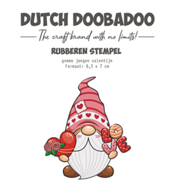 497.004.030 - Rubber stamp Gnome Boy Love