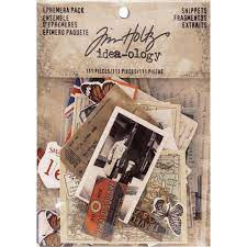 Tim Holtz Ephemera Pack Snippets (11pcs) (TH93564)