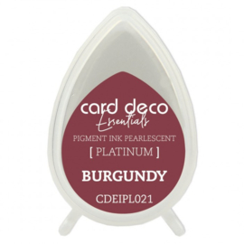 CDEIPL021 Card Deco Essentials Pigment Ink Pearlescent Burgundy