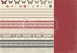 PD6810 Scrappapier dubbelzijdig - To My Valentine - Pion Design