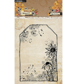 HE-SB-STAMP791 - Tag florals Sweet Bee Memories nr.791