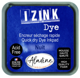 19270 Inkpad Izink Dye Bleu Nuit