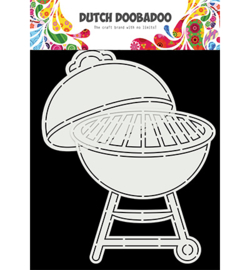 470.784.028 - Card Art A5 Barbeque - Dutch Doobadoo