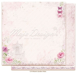 1319 Scrappapier dubbelzijdig Maja Design - Mum's Garden -  PAKKETPOST!