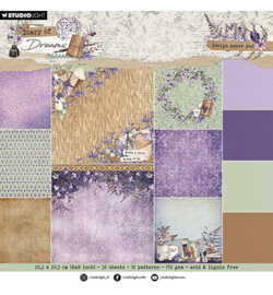 SL-DD-DPP295 - Paper Pad Background Diary of Dreams nr.295