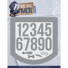 ADD10324 Dies - Amy Design - We Are Men - Men Digits