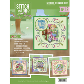 STDOOC10012 Stitch and Do on Colour 12 - Funky Day Out - Yvonne Creations