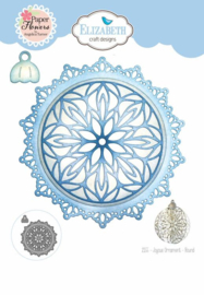 2155 Elizabeth Craft Design - Joyous Christmas Collection - Cutting Dies Ornaments Round