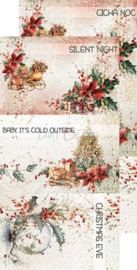 Craft O Clock Extras Set Christmas Treasure 15x30 cm Christmas