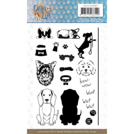 ADCS10063 Clearstempel - Dog's Life - Amy Design