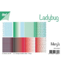 6011/0521 Paperbloc A4 a 12 vel - Ladybug - Joy Crafts