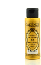 109 Cadence Gilding Acrylverf Metallic 70 ml Extra Gold Glitter - PAKKETPOST!!!