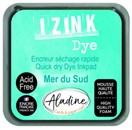 19261 Inkpad Izink Dye Bleu Clair Mer du Sud