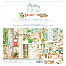 Mintay Papers - Country Fair - Paperpad 30.5 x 30.5 cm - MT-CTR-07 - PAKKETPOST!