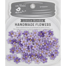 CR87257 Little Birdie - Natalia Paper Flowers - Lavender Whisper (60pkg)