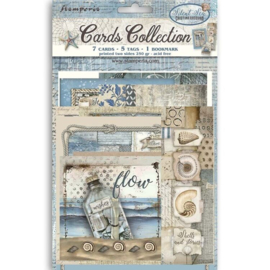 SBCARD29 Stamperia Silent Sea Cards Collection