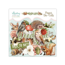 Mintay Papers - Woodland - Paper Die Cuts - MT-WOO-LSC